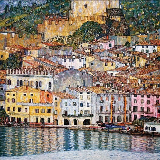 Klimt Malcesine sur le lac de Garde1913.jpg