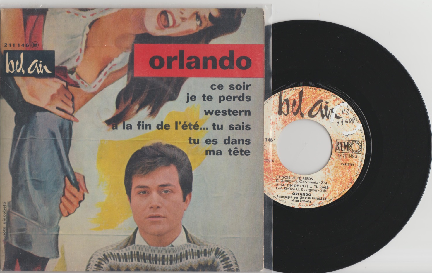 orlando  Label Bel Air mars 1964.jpg