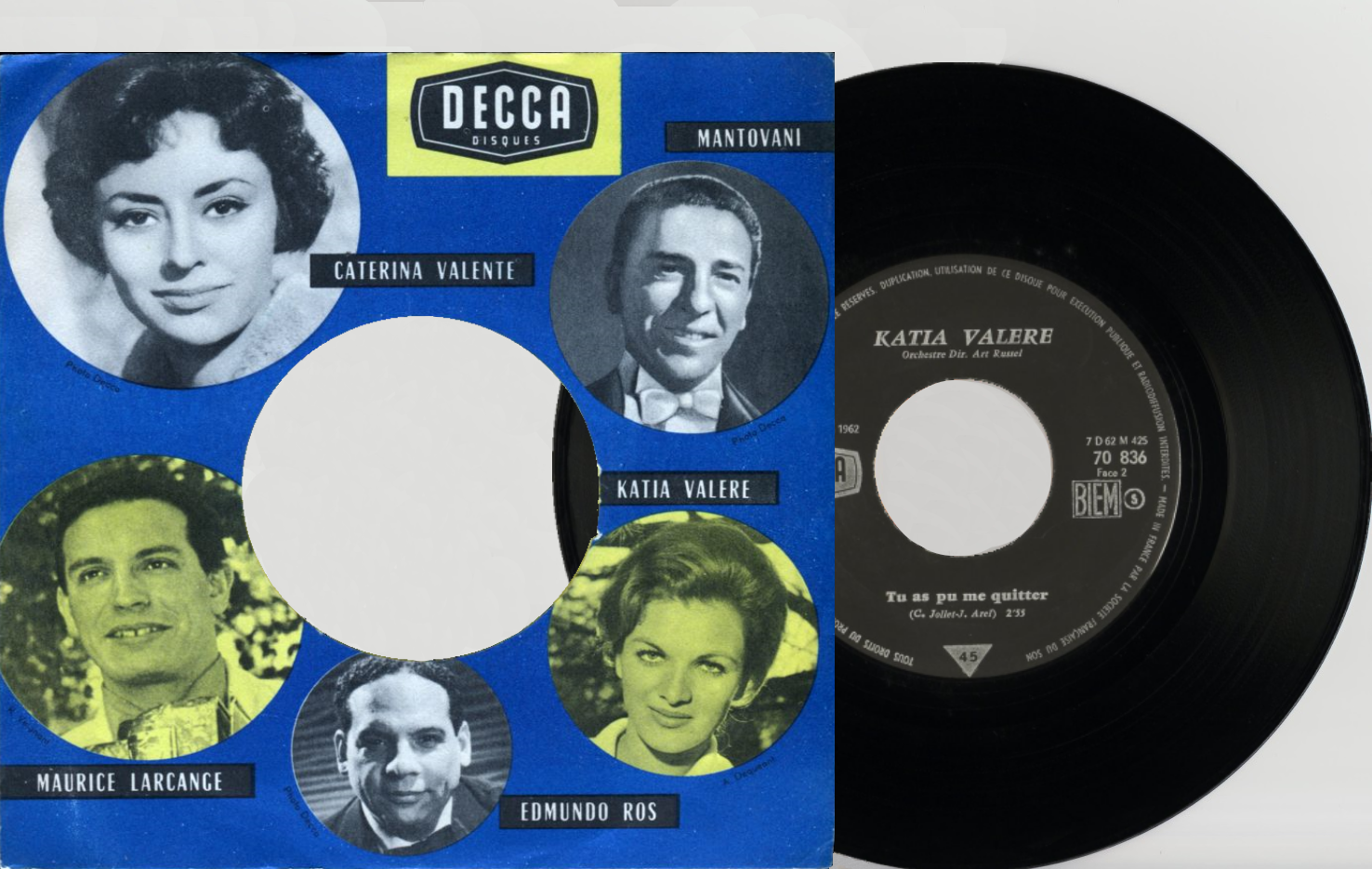 Katia Valère  Label Decca 1962.png