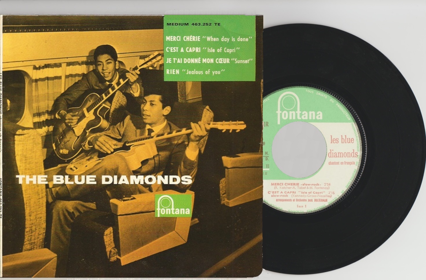 les blue diamonds label Fontana 1962.jpg