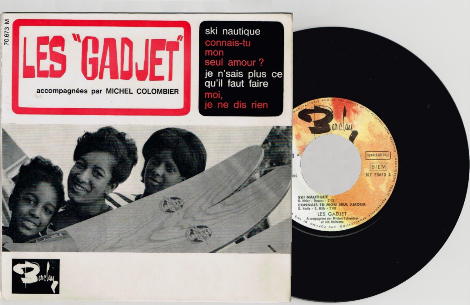 les gadget   Label Barclay 1964 premier disque.jpg